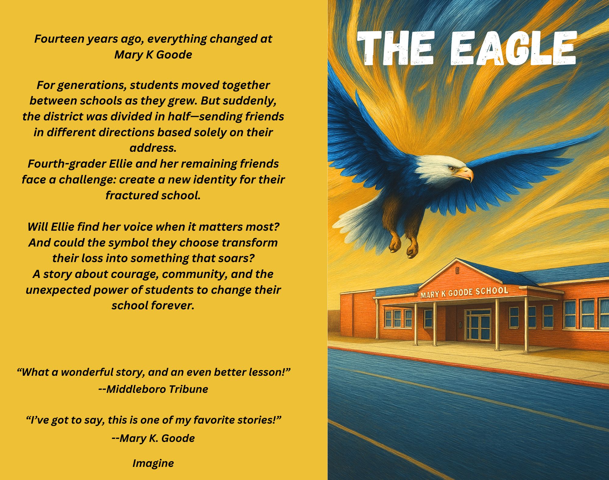 Student-authored book cover